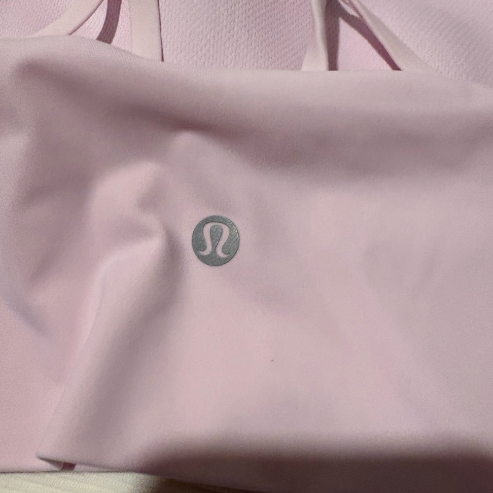 NWT lululemon like a cloud B/C size 8 pink organza - Picture 6 of 7